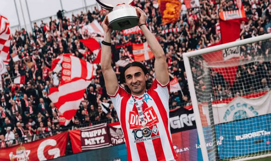 Dikur mbante veshur fanellën e Inter, sot i gëzohet ngjitjes në Serie B! Mesfushori shqiptar në “qiellin e shtatë”: Nuk u dorëzuam kurrë!